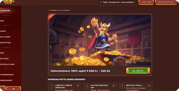 VikingLuck - bonusen i praksis